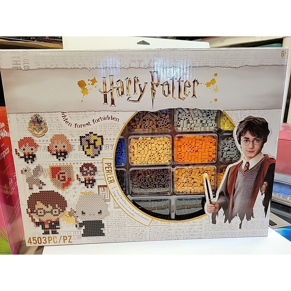 Perler Harry Potter Fuse Bead‎ Kit, 4503pc, 19 Patterns, Multicolor. New In box
